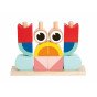 TOOKY TOY Kūrybinis medinis 3D kosmoso blokų krabas