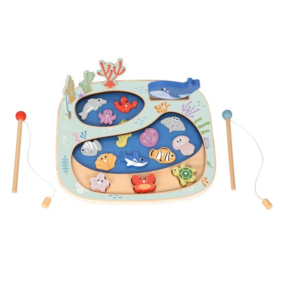 TOOKY TOY „Pagauk žuvį“ Montesori galvosūkis sugebėjimų žaidimas