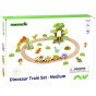TOOKY TOY Medinis Magnetinis Traukinys Su Dinozaurais + Figūromis