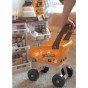WOOPIE super marketas su vežimu, svarstyklėmis, kasos aparatu, skaneriu ir 48 priedų.