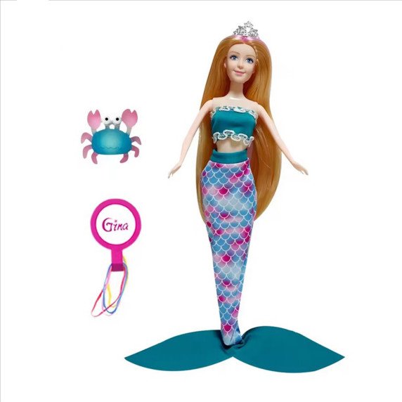 WOOPIE rinkinys, skirtas 4 burtinėms princesėms - 4 viename lėlių dėžė su priedais
