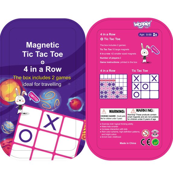 WOOPIE IQ Magnetinė strateginė žaidimo 2in1 