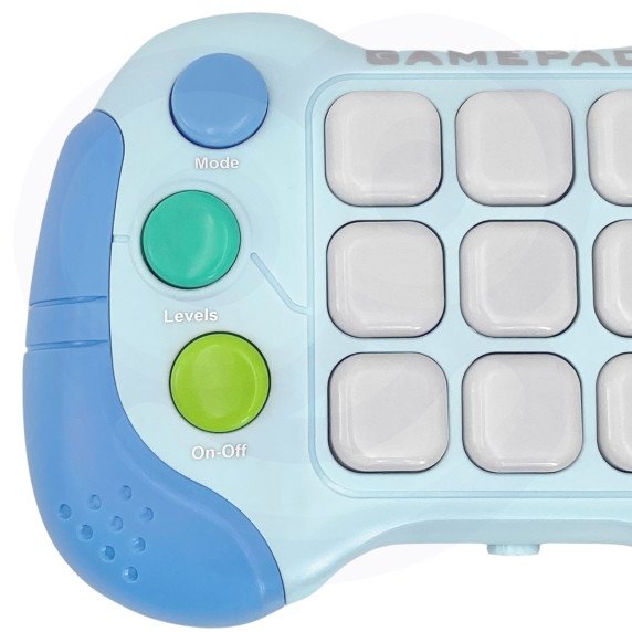 WOOPIE Pop-It Elektroninis Arkadinis Žaidimas Fidget Žaislas Gamepad Mėlynas