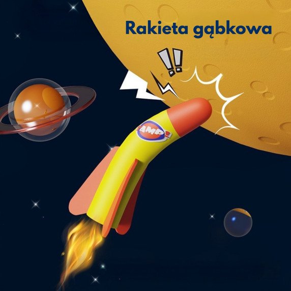 WOOPIE Dvigubo putų raketa, 6 vnt.