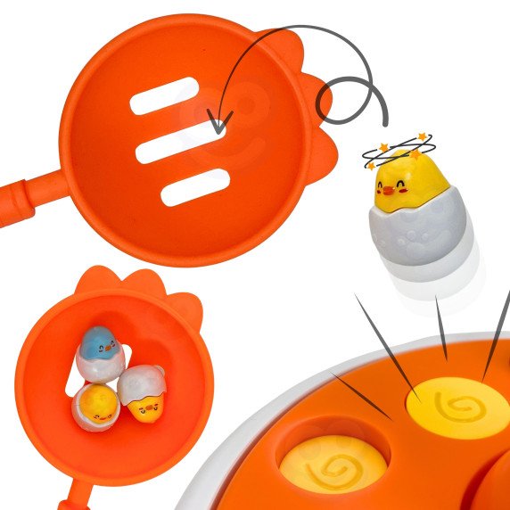 WOOPIE 4-in-1 Katapultų vištų žvejybos arkadinė žaidimų salė.
