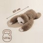 WOOPIE Minkštas Žaislas su Svorio Medžiaga Meškutis Fauluos Antistresinis Jutiminis Sunkus Meškute 65cm 1500g