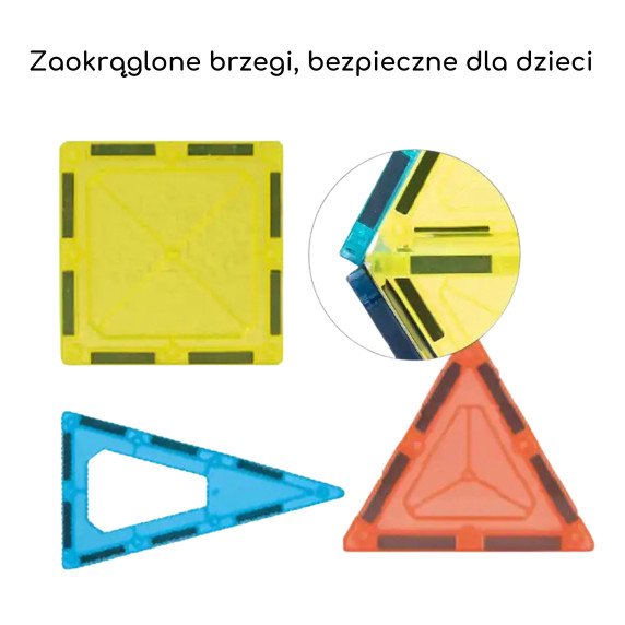 WOOPIE Magnetinės Statybinės Dėžės 7.5 cm Stovėjimas 112 vnt