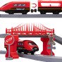 WOOPIE Pendolino Elektrinis Traukinio Rinkinys Ugniagesių Departamentui, 66vnt.
