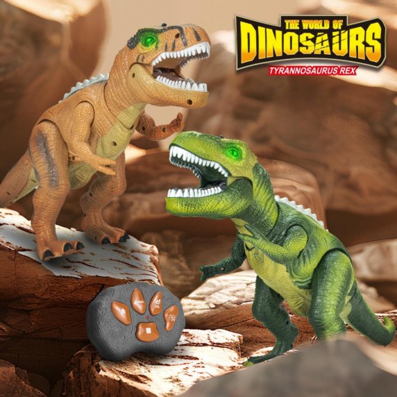 WOOPIE RC Pultinis dinosaurusas Tyranozauras Rex