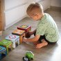 WOOPIE GREEN Galvosūkiai Kubai Miesto Transportas Dėžėse + Figūros 10 vnt.
