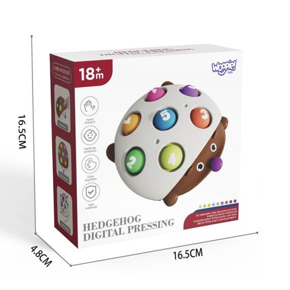 WOOPIE Pop-it eriukas Skaitmeninės nervinės sistemos žaislai