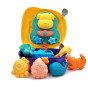 WOOPIE 3-in-1 Smėlio dezė, lagaminas, šuo, vandens stalas