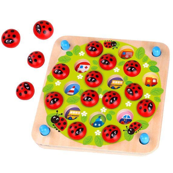 ŽALIASIS WOOPIE Atminties Medinis Edukacinis Atminties Žaidimas Liepaitės Puzzle