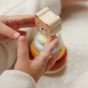 WOOPIE GREEN Rūšiavimo dėžė 3in1 Blokai Piramidė Elefantas FSC