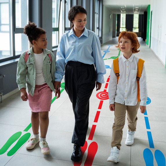 PASPORTUOKIME KARTU Lipdukas grindims