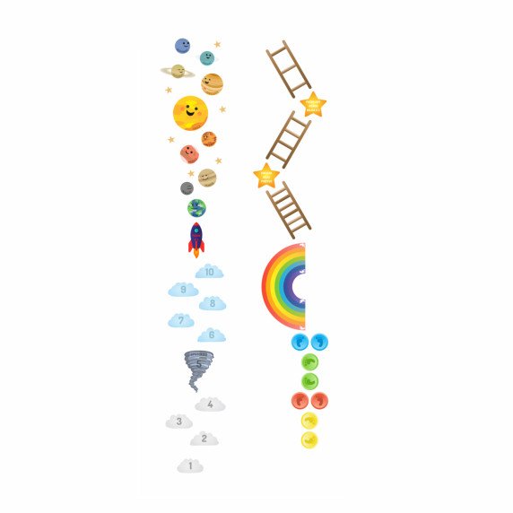 KELIONĖ Į KOSMOSĄ  Interaktyvus žaidimas lipdukai