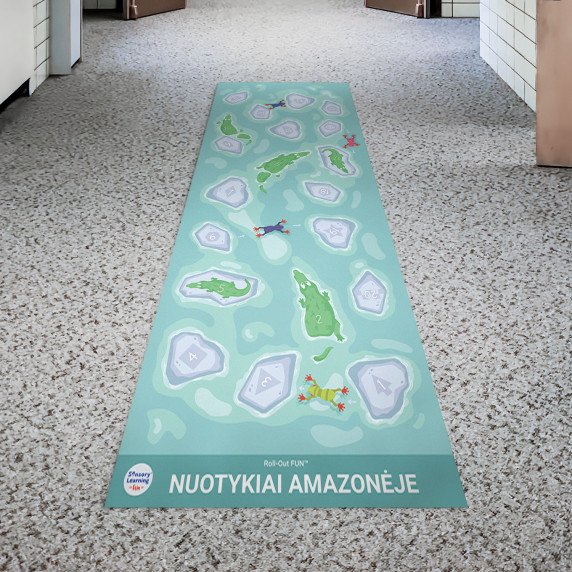 NUOTYKIAI AMAZONĖJE Roll-Out FUN® kilimas
