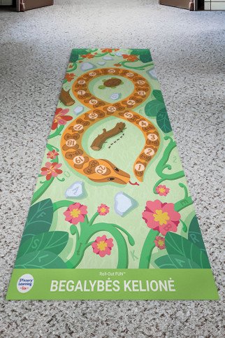 BEGALYBĖS KELIONĖ Roll-Out FUN® edukacinis - terapinis kilimas BEGALYBĖS KELIONĖ Roll-Out FUN® edukacinis - terapinis kilimas