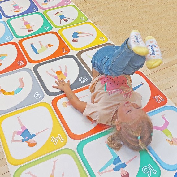 SUPER JOGA Roll-Out FUN® kinestetinis kilimas