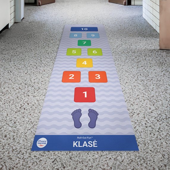 KLASĖ Roll-Out FUN® laisvalaikio žaidimų kilimas