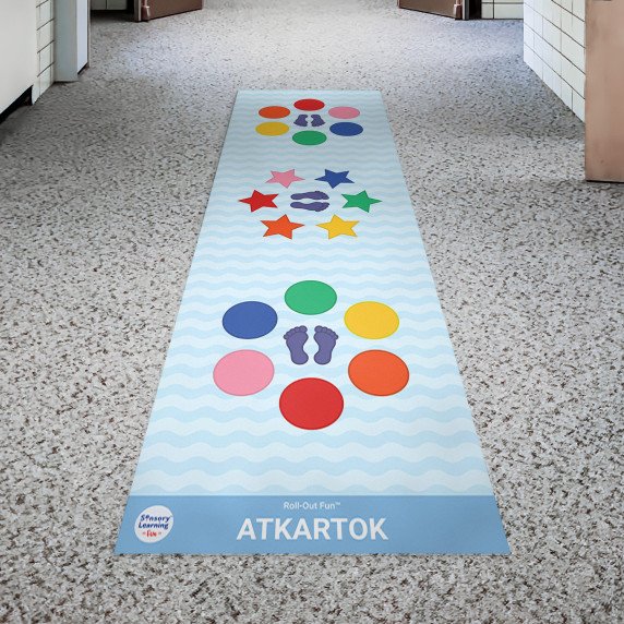 ATKARTOK Roll-Out FUN® kinestetinis kilimas