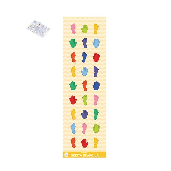 GREITA REAKCIJA Roll-Out FUN® orientacinis kilimas