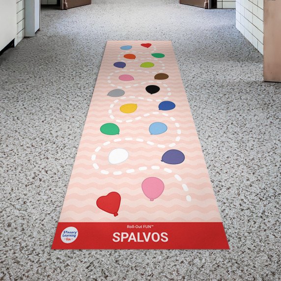 SPALVOS Roll-Out FUN® edukacinis kilimas