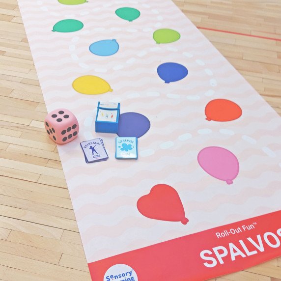 KINESTETINIS ŽAIDIMŲ RINKINYS Roll-Out FUN® kilimai ( 5vnt.)