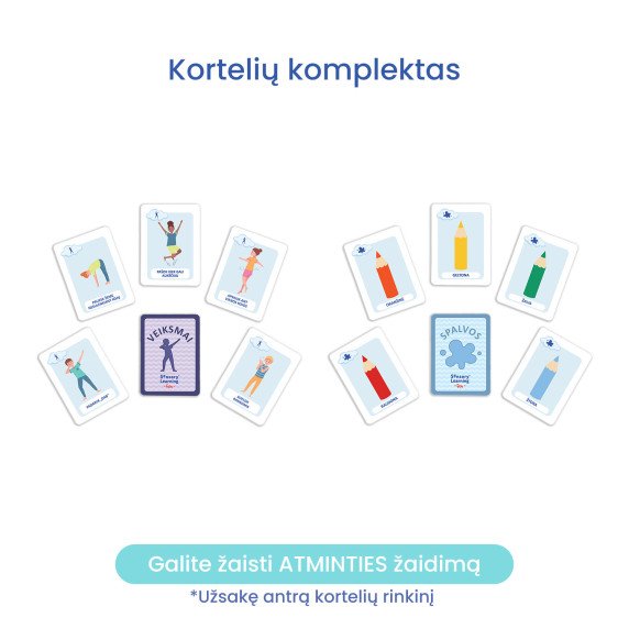 KINESTETINIS ŽAIDIMŲ RINKINYS Roll-Out FUN® kilimai ( 5vnt.)