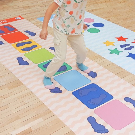 KINESTETINIS ŽAIDIMŲ RINKINYS Roll-Out FUN® kilimai ( 5vnt.)