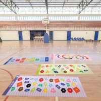 ĮTRAUKUSIS MOKYMASIS Roll-Out FUN® kilimų rinkinys (4vnt.)