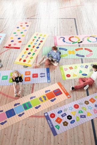 MEGA Roll-Out FUN® DIDELIŲ kilimų rinkinys (9vnt.)