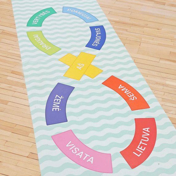 BEGALYBĖ Roll-Out FUN® edukacinis - terapinis kilimas