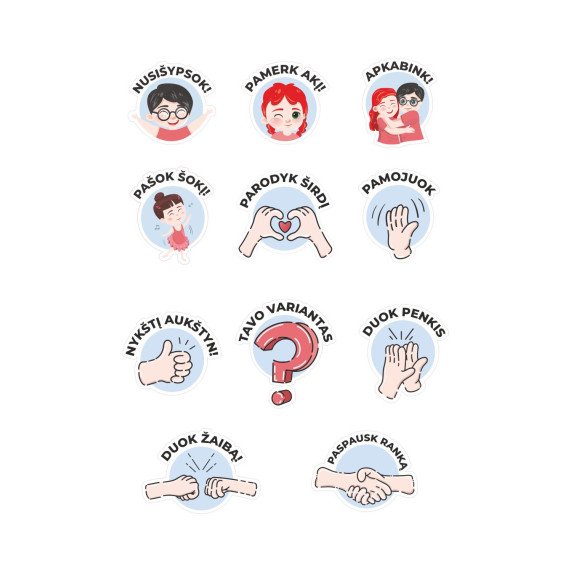 PASISVEIKINIMO LIPDUKAI Įtraukiojo ugdymo priemonė