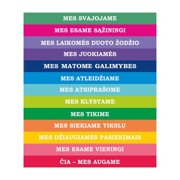 VERTYBIŲ LAIPTAI Motyvuojantys laiptų lipdukai