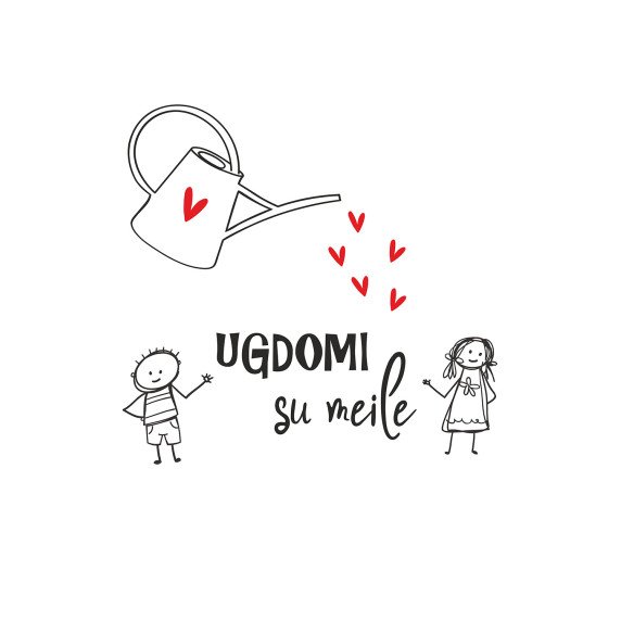 UGDOMI SU MEILE Interjero lipdukai