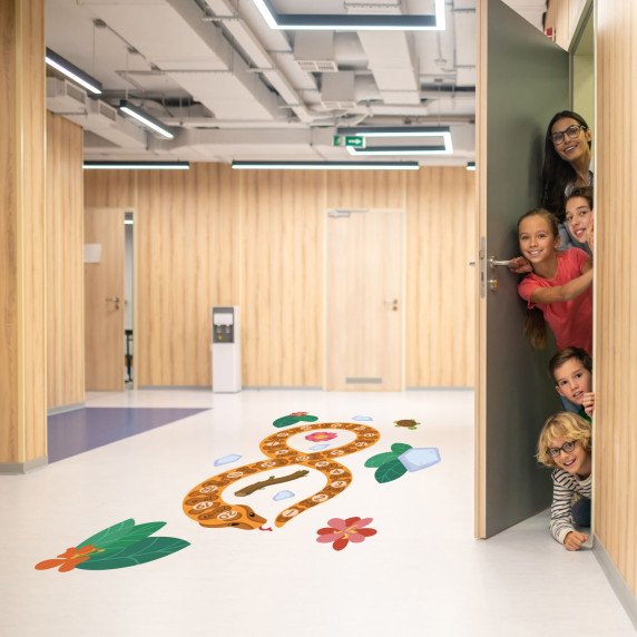 IŠSIŲSK VAIKUS Į TROPIKUS Grindų ir sienų lipdukų kolekcija