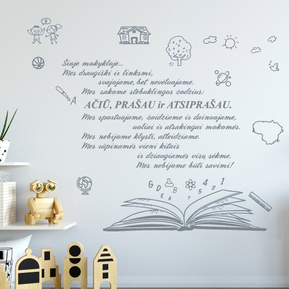 MŪSŲ MOKYKLOJE Vaikų elgesio taisyklės