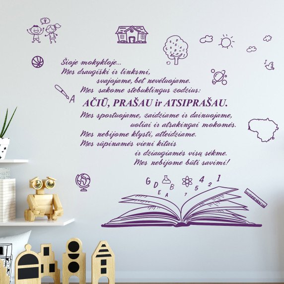 MŪSŲ MOKYKLOJE Vaikų elgesio taisyklės