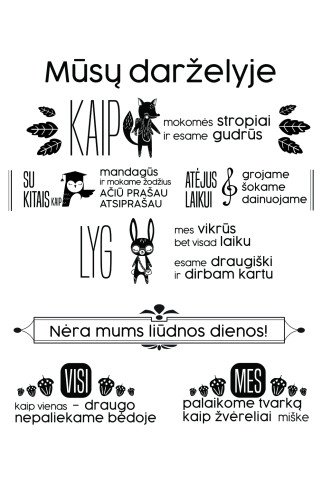 VAIKŲ ELGESIO SUSITARIMAI