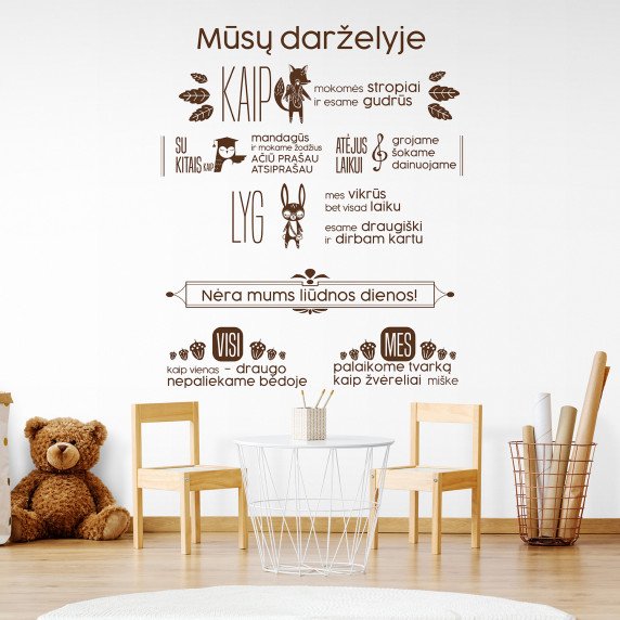 VAIKŲ ELGESIO SUSITARIMAI