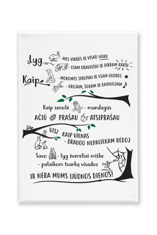 VAIKŲ SUSITARIMAI Paveikslas ant drobės