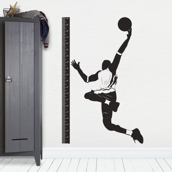 KREPŠININKAS Ūgio matuoklė - lipdukas 