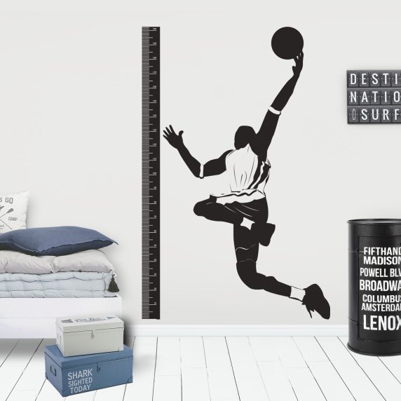 KREPŠININKAS Ūgio matuoklė - lipdukas 