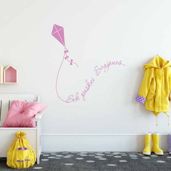 SEK PASKUI SVAJONES Lipdukas vaiko kambriui