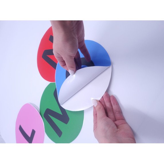 ABĖCĖLĖ Grindų lipdukas žaidimams