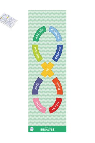 BEGALYBĖ Roll-Out FUN® edukacinis - terapinis kilimas