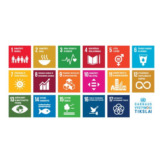 DARNAUS VYSTYMOSI TIKSLAI Edukacinis sienų lipdukas