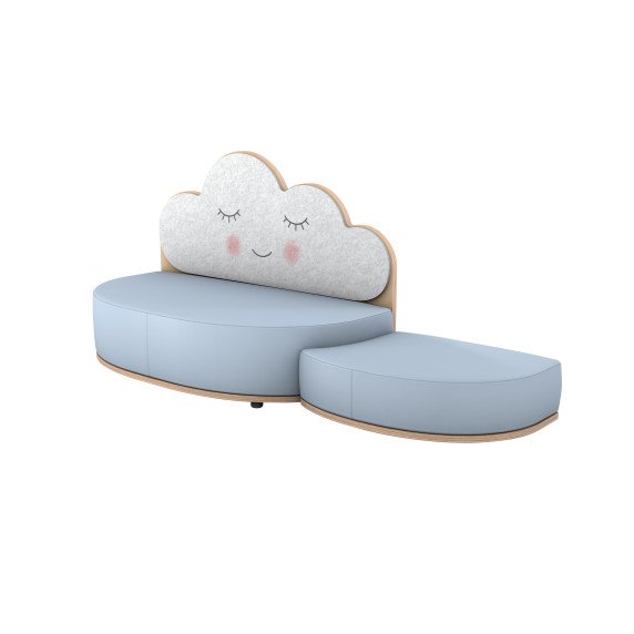 DEBESIS Vaikiška akustinė sofa
