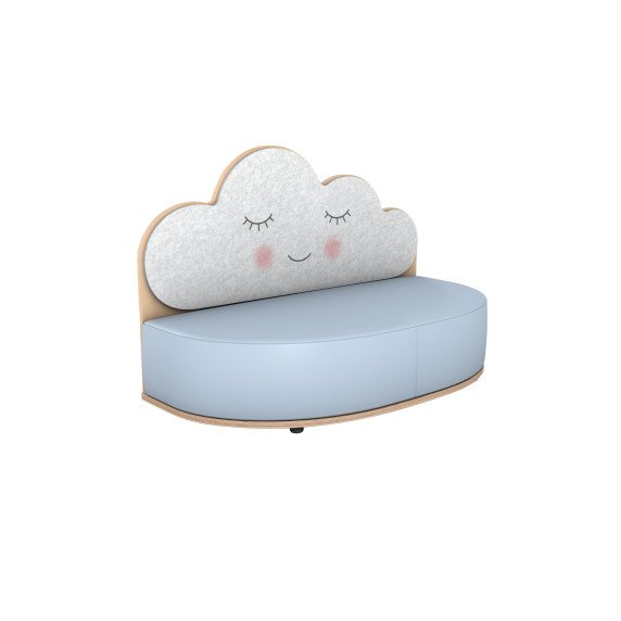 DEBESIS Vaikiška akustinė sofa